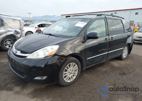 2008 Toyota Sienna Limited z USA, uszkodzony, nr VIN 5TDZK22C98S163548